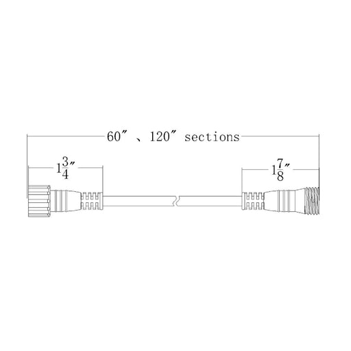 WAC T24-OD-SW Outdoor DMX Signal Wire