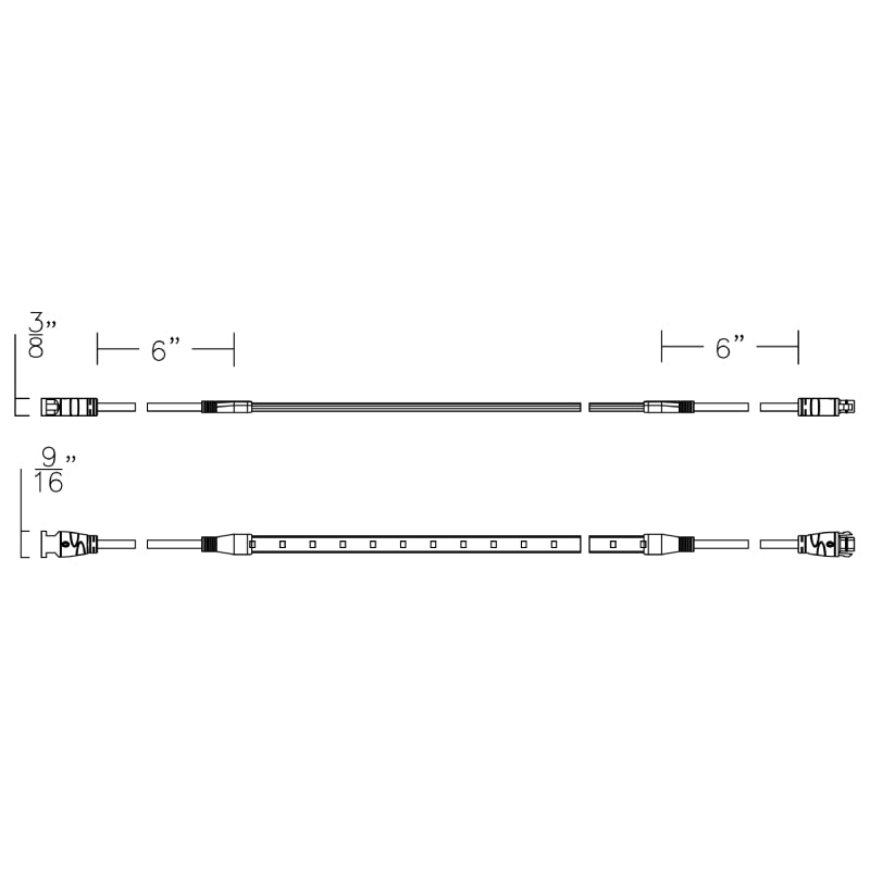 WAC T24-OD2 InvisiLED Outdoor 24V Wet Rated LED Tape