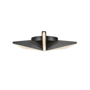 Kuzco FM64215 Tachi 1-lt 15" LED Flush Mount - Urban Bronze