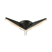 Kuzco FM64215 Tachi 1-lt 15" LED Flush Mount - Urban Bronze