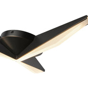 Kuzco FM64218 Tachi 1-lt 18" LED Flush Mount - Urban Bronze