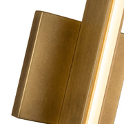 Kuzco VL64225 Tachi 1-lt 25" LED Vanity Light - Vintage Brass