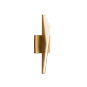 Kuzco WS64215-UB Tachi 1-lt 15" LED Wall Sconce - Vintage Brass