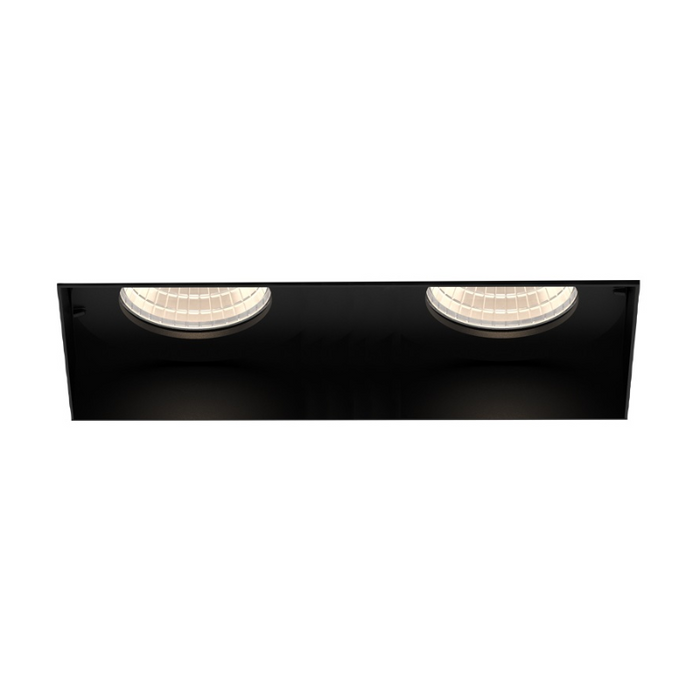 Eurofase TGO2TL Tango 2 Light 30W Square LED Trimless Fixed Downlight, Linear Spread Lens - Black