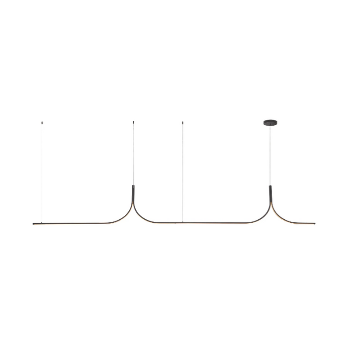 Kuzco LP17910 Thread 1-lt 10-ft LED Linear Pendant with Remote Driver