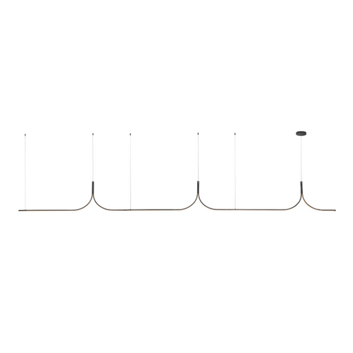 Kuzco LP17915 Thread 1-lt 15-ft LED Linear Pendant with Remote Driver