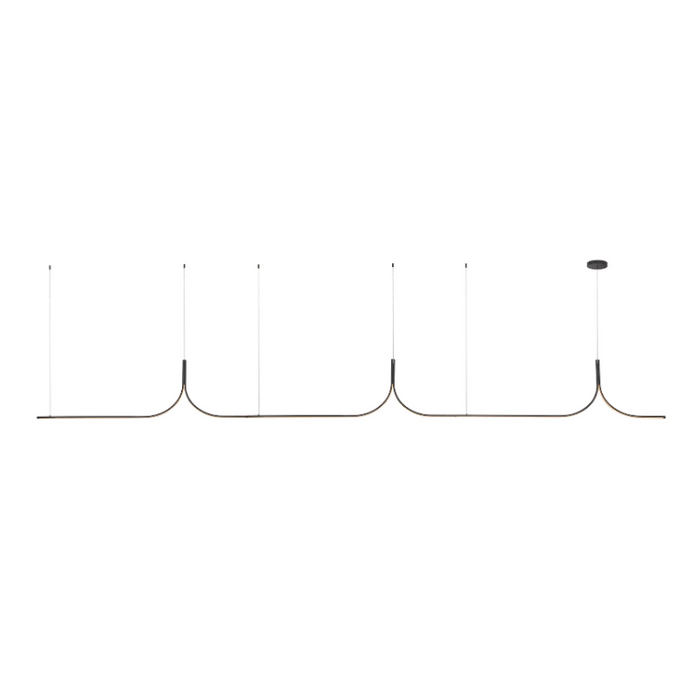 Kuzco LP17915 Thread 1-lt 15-ft LED Linear Pendant with Remote Driver