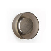 Pablo Designs Totem LED Wall Sconce, 3CCT Selectable - Matte Black / Walnut Essence / Etched Amber Tint Glass