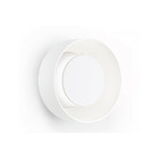 Pablo Designs Totem LED Wall Sconce, 3CCT Selectable - Matte White / Matte White / Etched White Glass