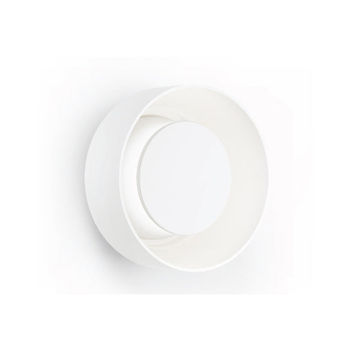 Pablo Designs Totem LED Wall Sconce, 3CCT Selectable - Matte White / Matte White / Etched White Glass