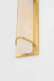 Hudson Valley 1127 Tottenville 2-lt 27" Tall Wall Sconce - Aged Brass