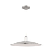 Visual Comfort TP1251 Dash 1-lt 24" LED Medium Pendant - Polished Nickel