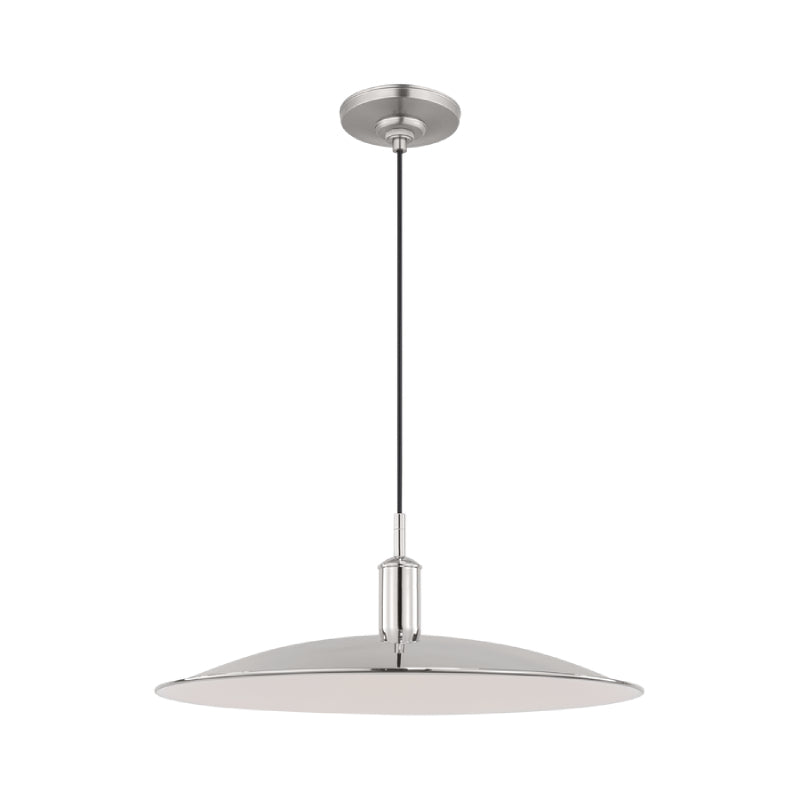 Visual Comfort TP1251 Dash 1-lt 24" LED Medium Pendant - Polished Nickel