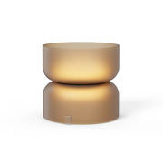 Pablo Designs Totem Mini 7" LED Table Light - Etched Amber