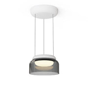 Pablo Designs Totem Mini 7" Down LED Pendant E - Smoke