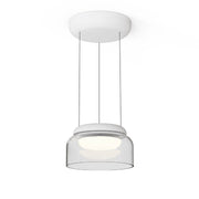 Pablo Designs Totem Mini 7" Down LED Pendant E - Clear