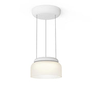 Pablo Designs Totem Mini 7" Down LED Pendant E - Etched White