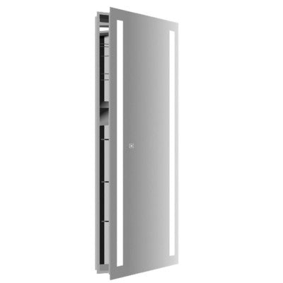 Ascension Lighted Mirror Wardrobe Cabinet