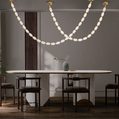 Modern Forms PD-62424RE Entice 122" LED Chandelier, Remote Mount