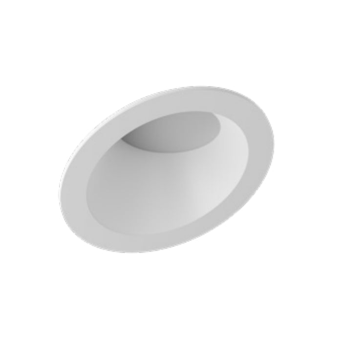 Verse 3" Round Sloped Fixed Flanged Trim, 2-Pack