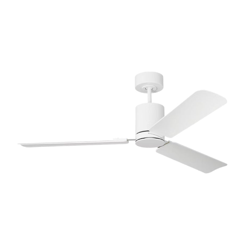 Visual Comfort 3CCSM54 Cleancut Smart 54" Ceiling Fan with LED Light Kit - Matte White