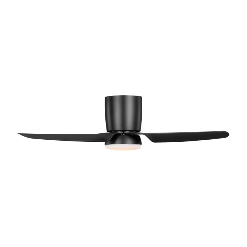Visual Comfort 3CGHR44 Colgin 44" Hugger Ceiling Fan with LED Light Kit - Midnight Black