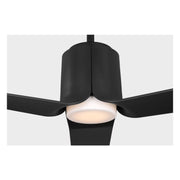 Visual Comfort 3PESM52 Peel Smart 52" Ceiling Fan with LED Light Kit - Midnight Black