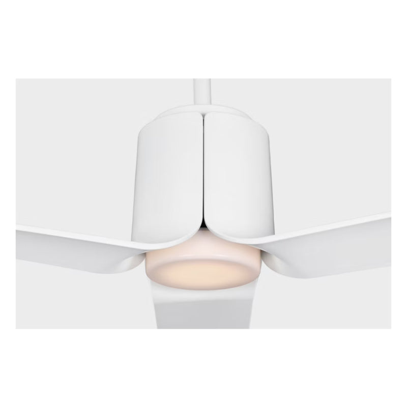 Visual Comfort 3PESM66 Peel Smart 66" Ceiling Fan with LED Light Kit - Matte White