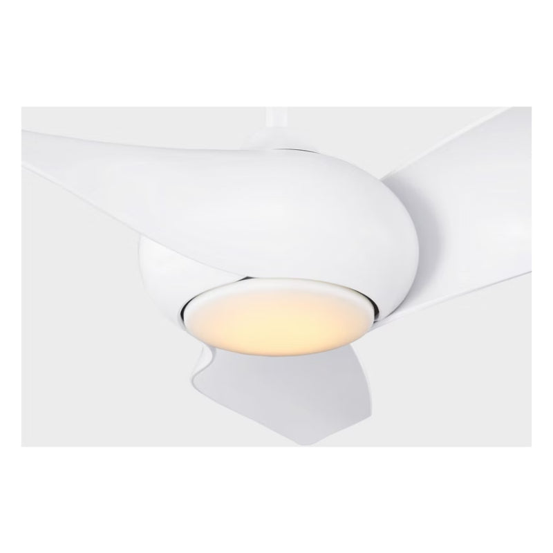 Visual Comfort 3TNSM52 Topan Smart 52" Ceiling Fan with LED Light Kit - Matte White