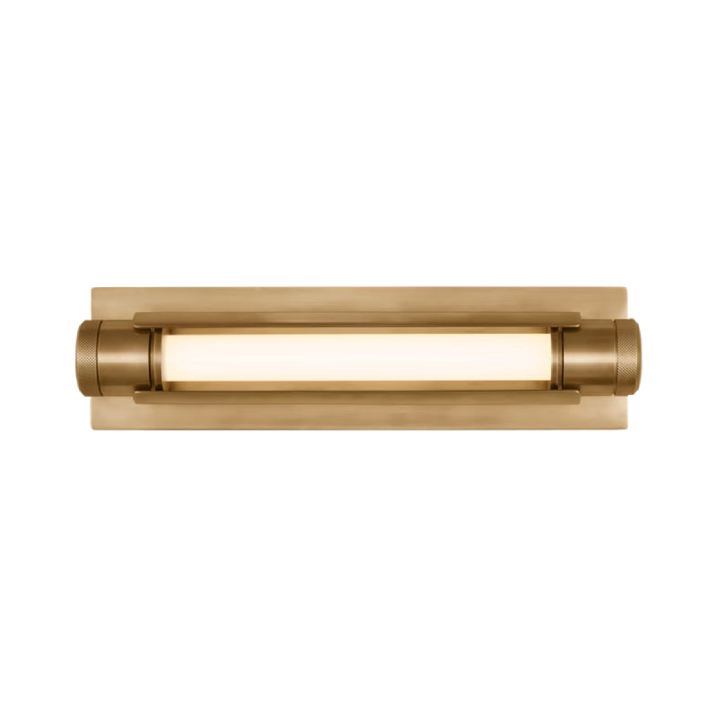 Visual Comfort AKBA687 Capa 1-lt 18" LED Vanity - Hand Rubbed Antique Brass