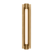 Visual Comfort AKBA688 Capa 1-lt 24" Tall LED Vanity - Hand Rubbed Antique Brass