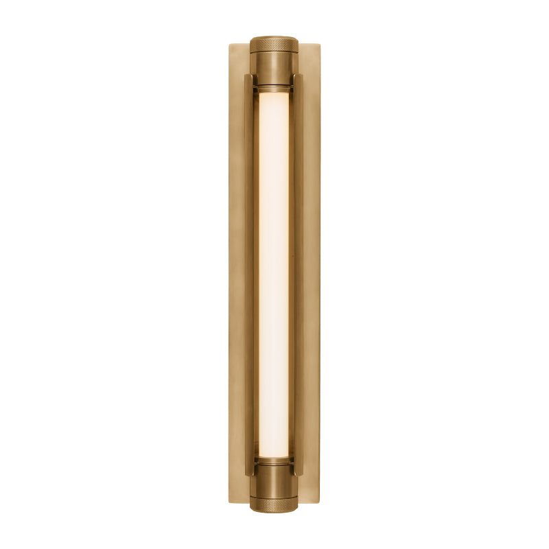 Visual Comfort AKBA688 Capa 1-lt 24" Tall LED Vanity - Hand Rubbed Antique Brass