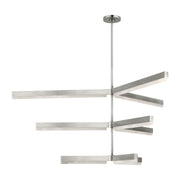 Visual Comfort KWCH705 Linea 6-lt 56" 3-Tier LED Chandelier