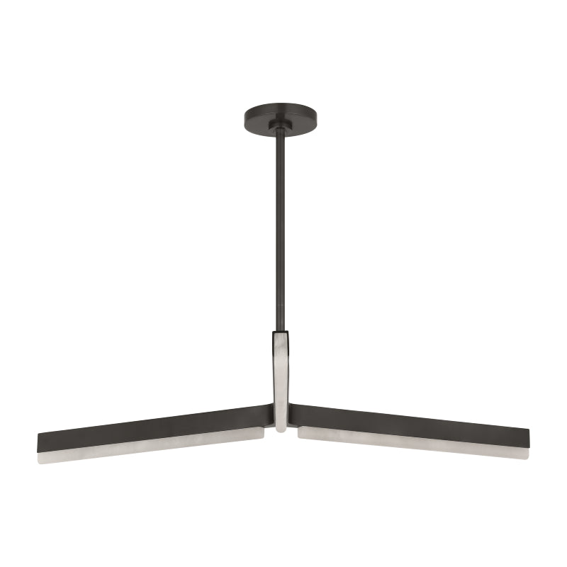 Visual Comfort KWCH706 Linea 3-lt 42" LED Chandelier