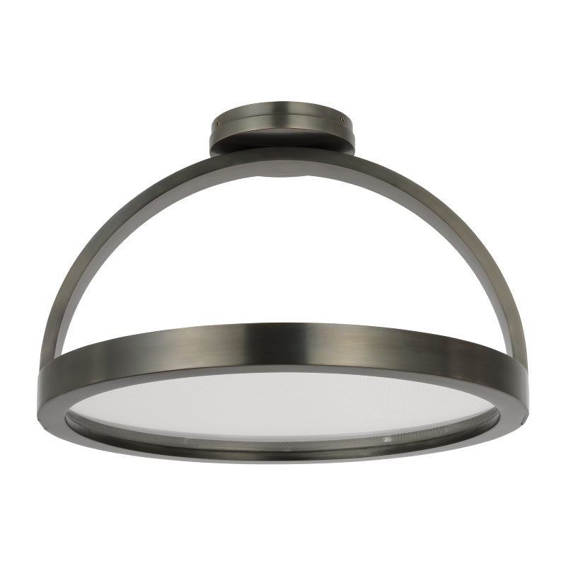 Visual Comfort KWFM191 Cerne 16" LED Semi Flush