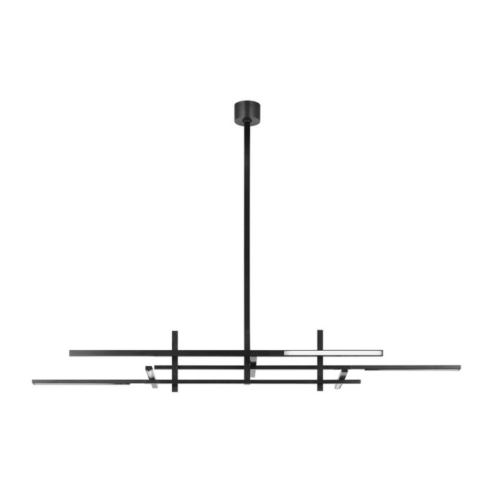 Visual Comfort SLLS562 Cityscape 70" LED Chandelier - Bronze