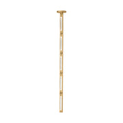 Visual Comfort SLPD649 Catena 26 LED Pendant with Remote Mount Driver - Hand Rubbed Antique Brass
