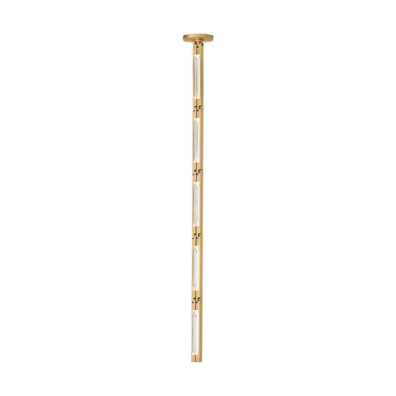 Visual Comfort SLPD649 Catena 26 LED Pendant with Remote Mount Driver - Hand Rubbed Antique Brass