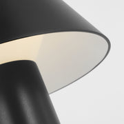 Visual Comfort SLTB25727 Sesa 1-lt 8" Tall LED Table Lamp - Black