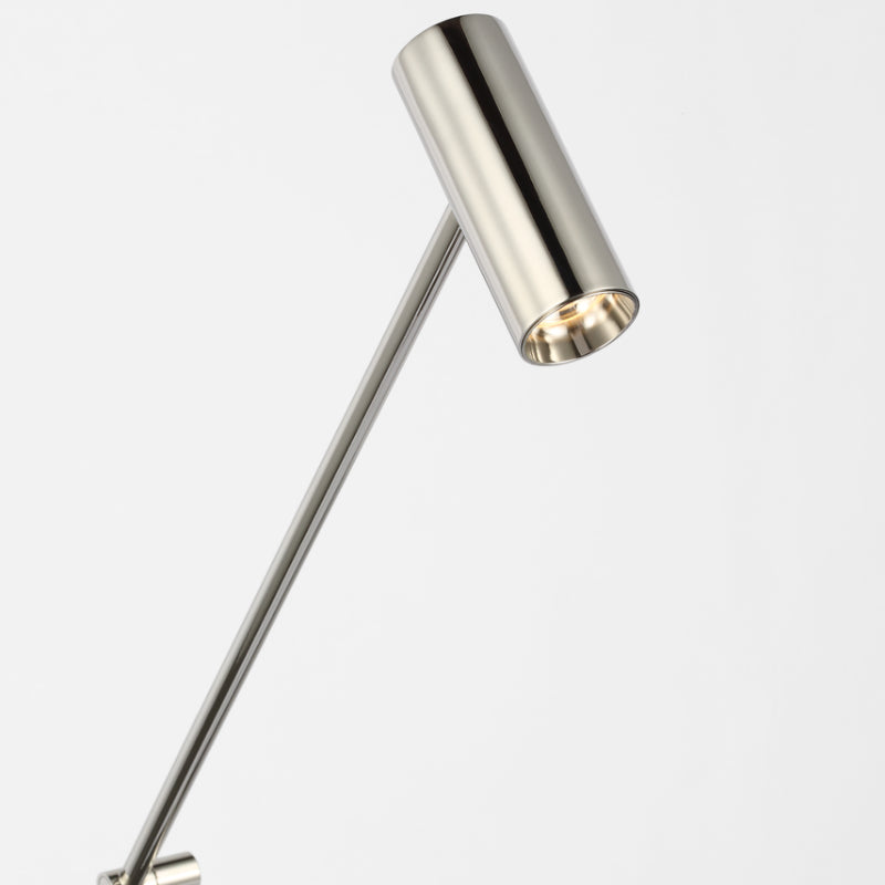 Visual Comfort SLTB573 Ponte 40" LED Table Lamp - Polished Nickel