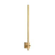 Visual Comfort SLWS564 Cityscape X-Large 36" Tall LED Wall Sconce - Hand Rubbed Antique Brass