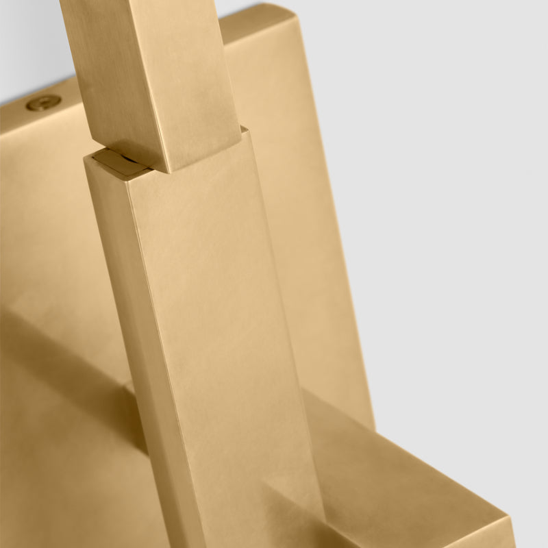 Visual Comfort SLWS564 Cityscape X-Large 36" Tall LED Wall Sconce - Hand Rubbed Antique Brass