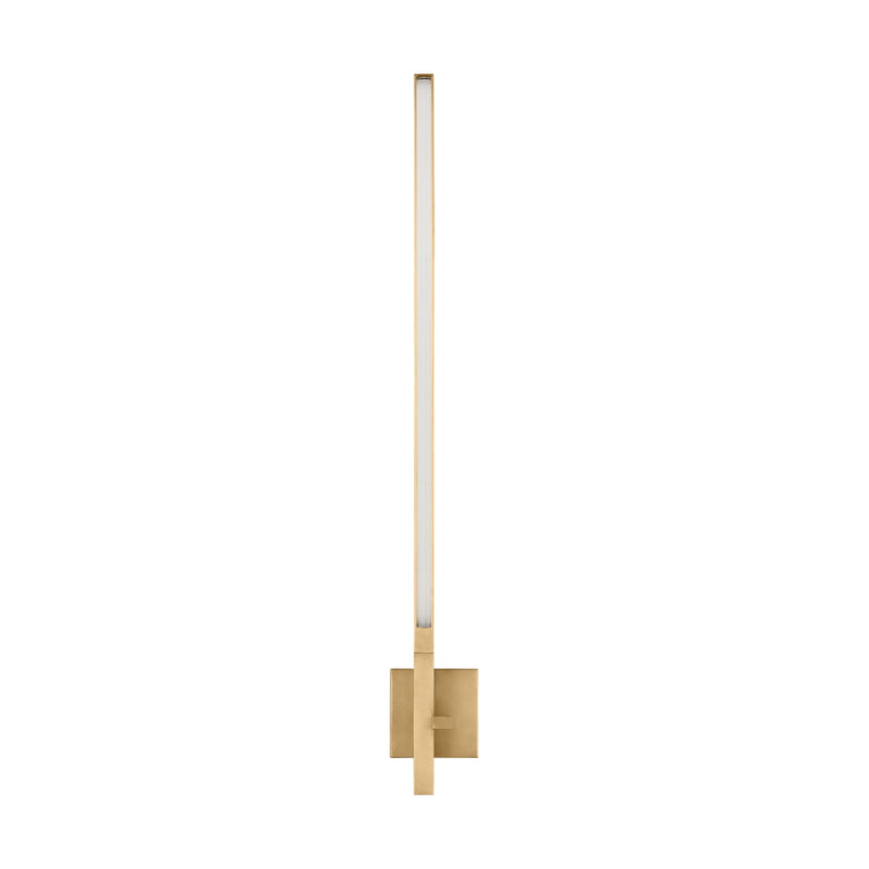 Visual Comfort SLWS564 Cityscape X-Large 36" Tall LED Wall Sconce - Hand Rubbed Antique Brass