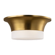 Visual Comfort AF1202 Sina 2-lt 15" Medium Flush Mount - Burnished Brass