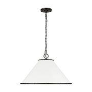 Visual Comfort AP1283 Aldric 3-lt 28" Large Pendant - Aged Iron