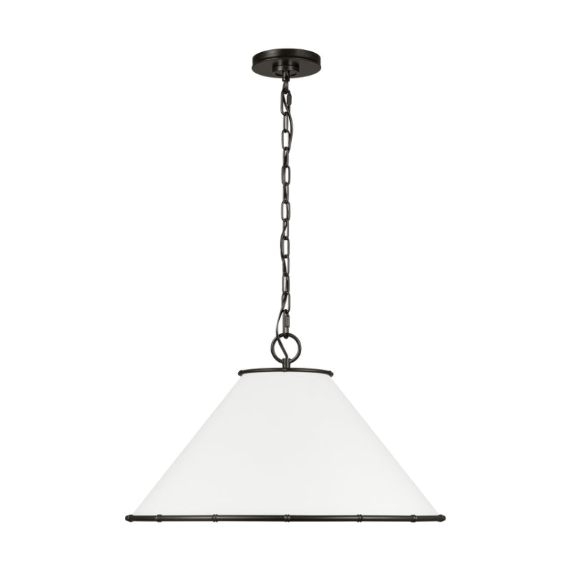 Visual Comfort AP1283 Aldric 3-lt 28" Large Pendant - Aged Iron