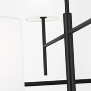 Visual Comfort BC1006 Key 6-lt 32" Large Chandelier - Midnight Black