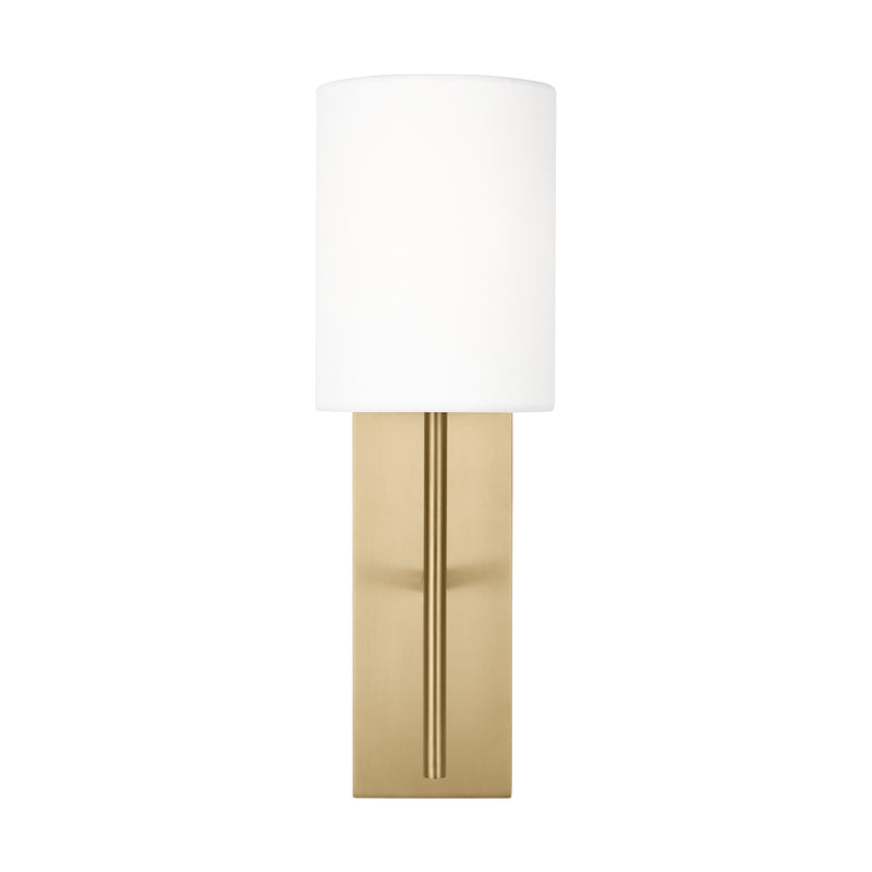 Visual Comfort BW1021 Key 1-lt 16" Tall Small Wall Sconce - Burnished Brass