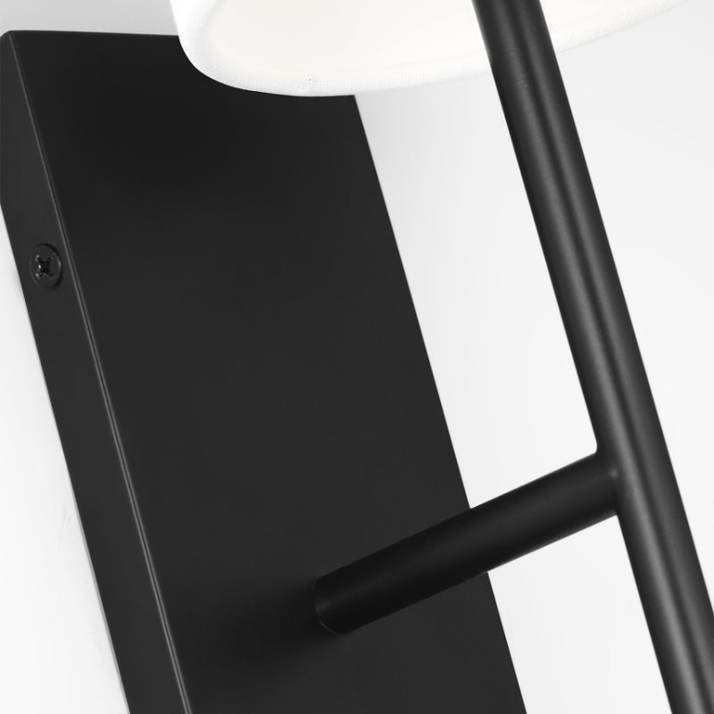 Visual Comfort BW1021 Key 1-lt 16" Tall Small Wall Sconce - Midnight Black