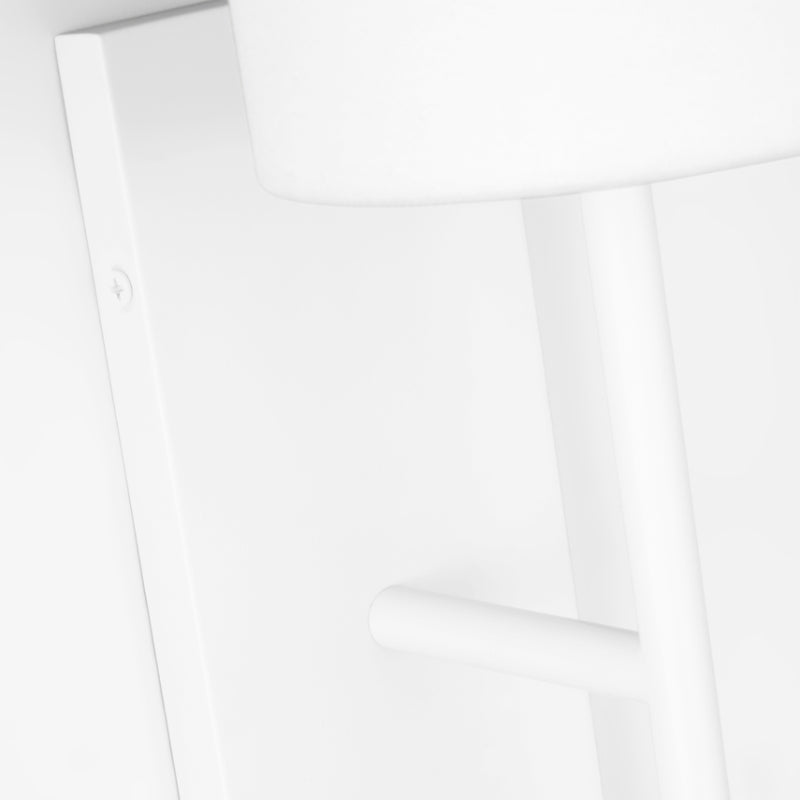 Visual Comfort BW1021 Key 1-lt 16" Tall Small Wall Sconce - Matte White
